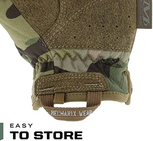 Mechanix Wear Pirštinės Mechanix FastFit® Multicam®, XXL dydis. Rauktas rankogalis, dirbtinė oda, TrekDry®, touchscreen technologija