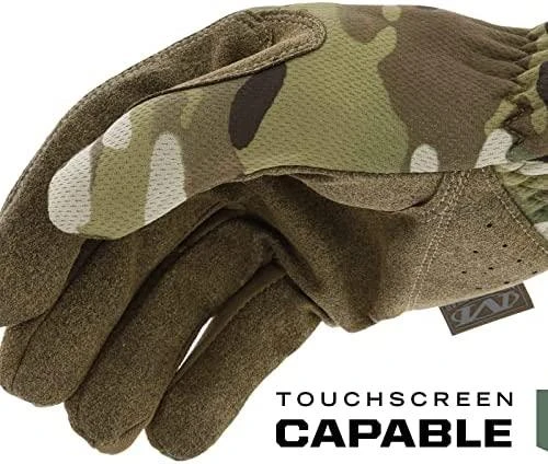 Mechanix Wear Pirštinės Mechanix FastFit® Multicam®, XXL dydis. Rauktas rankogalis, dirbtinė oda, TrekDry®, touchscreen technologija