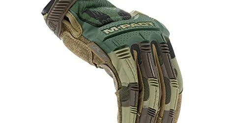 Mechanix Wear Pirštinės Mechanix M-Pact® Woodland Camo M dydis.