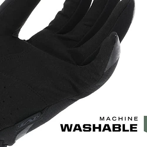 Mechanix Wear Pirštinės Mechanix FastFit® juodos, XXL dydis. Rauktas rankogalis, 0.6 mm dirbtinė oda, TrekDry®, touchscreen technologija