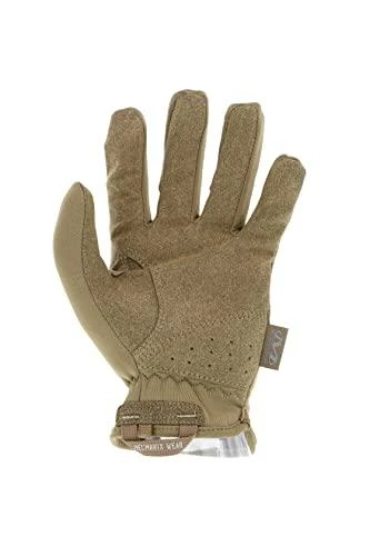 Mechanix Wear Pirštinės Mechanix FastFit® Coyote, L dydis. Rauktas rankogalis, 0.6 mm dirbtinė oda, TrekDry®, touchscreen technologija
