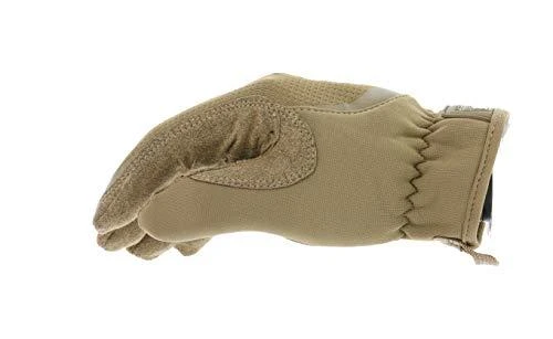 Mechanix Wear Pirštinės Mechanix FastFit® Coyote, L dydis. Rauktas rankogalis, 0.6 mm dirbtinė oda, TrekDry®, touchscreen technologija
