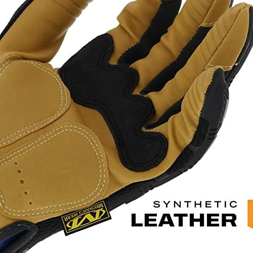 Mechanix Wear Pirštinės Mechanix Material4X M-Pact® M dydis. Velcro, TrekDry®, dirbtinė oda 4X, delno, krumplių, Armortex®, pirštų apsauga, D30® apsauga nuo vibracijos