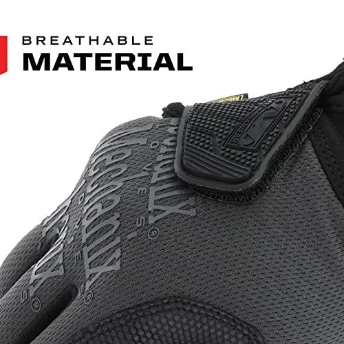 Mechanix Wear Pirštinės Mechanix Specialty Grip juodos/pilkos L dydis. Velcro, gumuotas delnas, Trek Dry