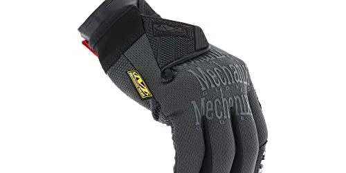 Mechanix Wear Pirštinės Mechanix Specialty Grip juodos/pilkos XL dydis. Velcro, gumuotas delnas, Trek Dry