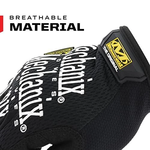 Mechanix Wear Pirštinės The Original® juodos S dydis. Velcro, dirbtinė oda, TrekDry®