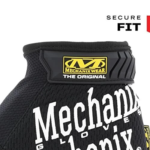 Mechanix Wear Pirštinės The Original® juodos S dydis. Velcro, dirbtinė oda, TrekDry®