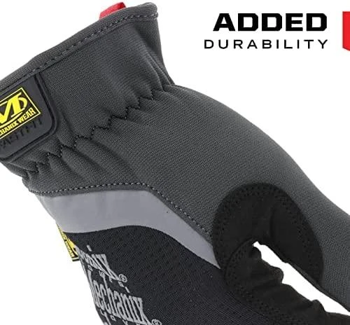 Mechanix Wear Pirštinės Mechanix FastFit® L dydis. Rauktas rankogalis, dirbtinė oda, TrekDry®