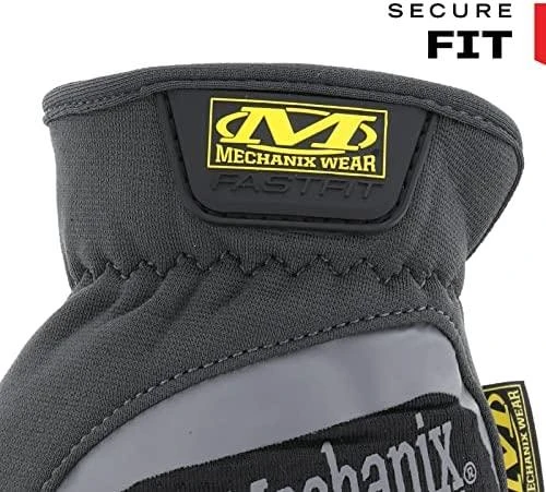 Mechanix Wear Pirštinės Mechanix FastFit® L dydis. Rauktas rankogalis, dirbtinė oda, TrekDry®
