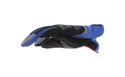 Mechanix Wear Pirštinės Mechanix FastFit® XL dydis. Mėlynos. Rauktas rankogalis, dirbtinė oda, TrekDry®