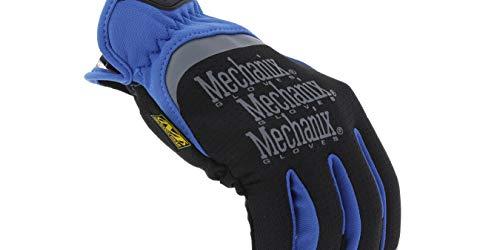 Mechanix Wear Pirštinės Mechanix FastFit® XL dydis. Mėlynos. Rauktas rankogalis, dirbtinė oda, TrekDry®