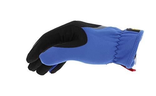 Mechanix Wear Pirštinės Mechanix FastFit® XL dydis. Mėlynos. Rauktas rankogalis, dirbtinė oda, TrekDry®