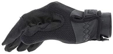Mechanix Wear Pirštinės Mechanix Specialty 0.5 visos juodos M. 0,5mm storio delnas. Velcro, dirbtinė oda, TrekDry®, Lycra