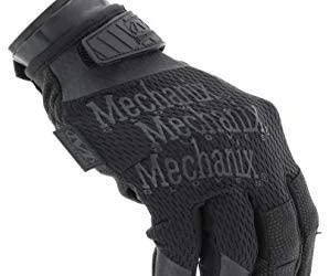 Mechanix Wear Pirštinės Mechanix Specialty 0.5 visos juodos M. 0,5mm storio delnas. Velcro, dirbtinė oda, TrekDry®, Lycra
