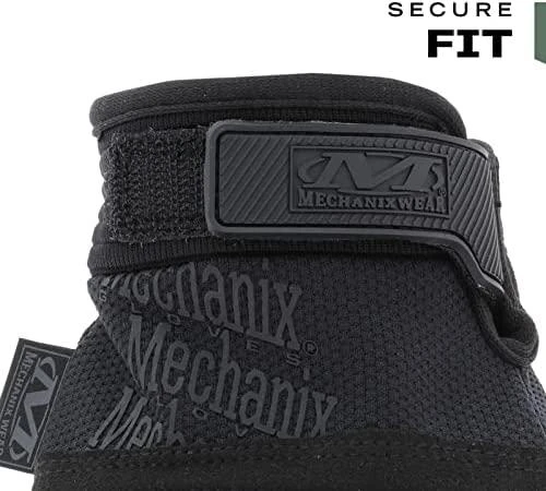 Mechanix Wear Pirštinės Mechanix M-Pact® 3 Covert juodos M dydis. Velcro, TrekDry®, dirbtinė oda, delno, krumplių, Armortex®, pirštų apsauga, D30® apsauga nuo vibracijos