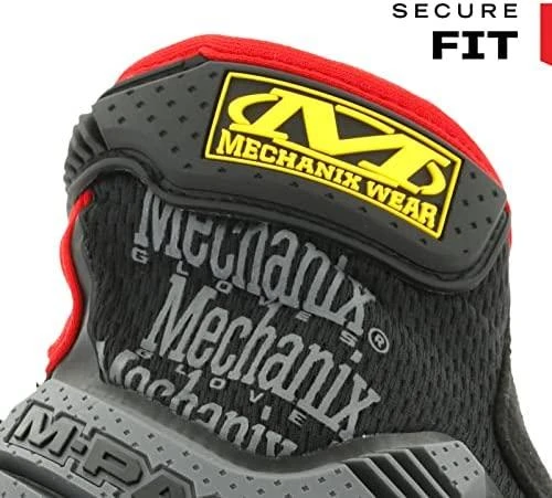 Mechanix Wear Pirštinės Mechanix M-Pact® 52 juodos/raudonos S dydis. Velcro, TrekDry®, dirbtinė oda, delno, krumplių, Armortex®, pirštų apsauga, D30® apsauga nuo vibracijos