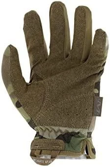 Mechanix Wear Pirštinės Mechanix FastFit® Multicam®, L dydis. Rauktas rankogalis, dirbtinė oda, TrekDry®, touchscreen technologija