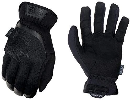 Mechanix Wear Pirštinės Mechanix FastFit® juodos, S dydis. Rauktas rankogalis, 0.6 mm dirbtinė oda, TrekDry®, touchscreen technologija