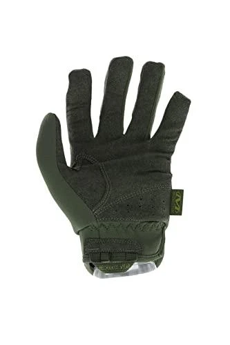 Mechanix Wear Pirštinės Mechanix FastFit® Olive Drab, žalios S dydis. Rauktas rankogalis, dirbtinė oda, TrekDry®
