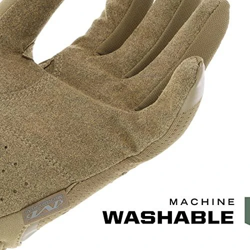 Mechanix Wear Pirštinės Mechanix FastFit® Coyote, M dydis. Rauktas rankogalis, 0.6 mm dirbtinė oda, TrekDry®, touchscreen technologija
