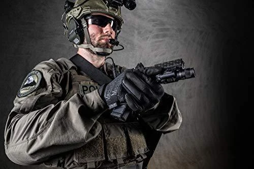Mechanix Wear Pirštinės Mechanix Specialty 0.5 visos juodos M. 0,5mm storio delnas. Velcro, dirbtinė oda, TrekDry®, Lycra