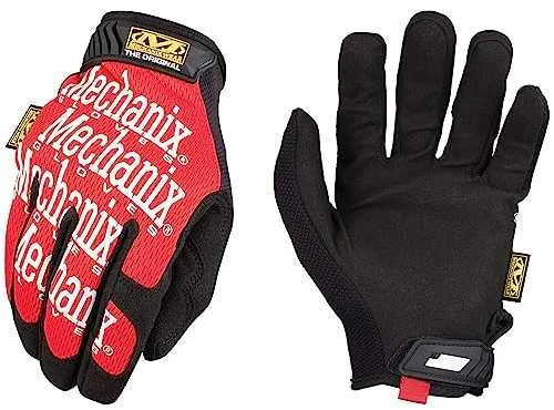 Mechanix Wear Pirštinės Mechanix The Original® raudonos L dydis. Velcro, dirbtinė oda, Treck Dry