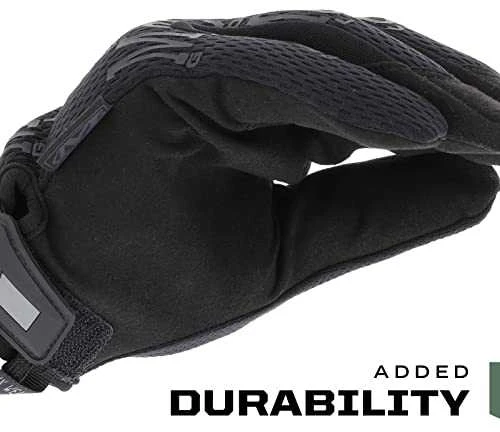 Mechanix Wear Pirštinės Mechanix The Original® Covert 55 juodos XL dydis. Velcro, dirbtinė oda, TrekDry®