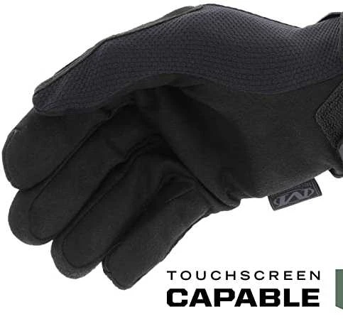 Mechanix Wear Pirštinės Mechanix The Original® Covert 55 juodos XL dydis. Velcro, dirbtinė oda, TrekDry®