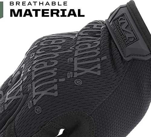 Mechanix Wear Pirštinės Mechanix The Original® Covert 55 juodos XL dydis. Velcro, dirbtinė oda, TrekDry®