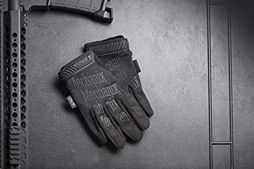 Mechanix Wear Pirštinės Mechanix The Original® Covert 55 juodos XL dydis. Velcro, dirbtinė oda, TrekDry®