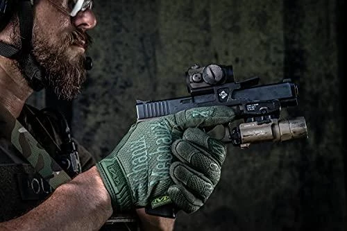 Mechanix Wear Pirštinės Mechanix The Original® Olive Drab S dydis. Velcro, dirbtinė oda, TrekDry®