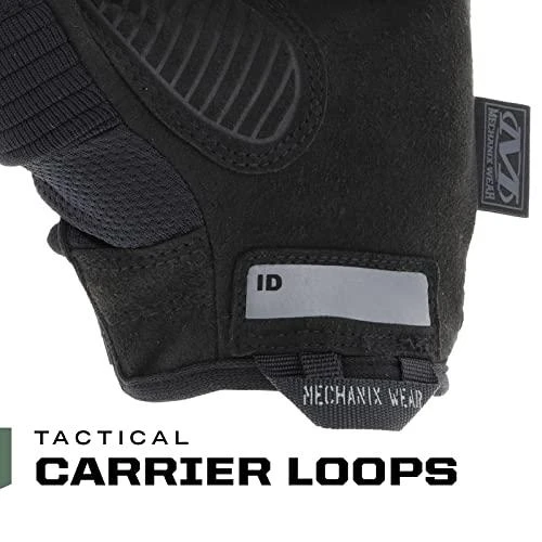 Mechanix Wear Pirštinės Mechanix M-Pact® 3 Covert juodos XL dydis. Velcro, TrekDry®, dirbtinė oda, delno, krumplių, Armortex®, pirštų apsauga, D30® apsauga nuo vibracijos