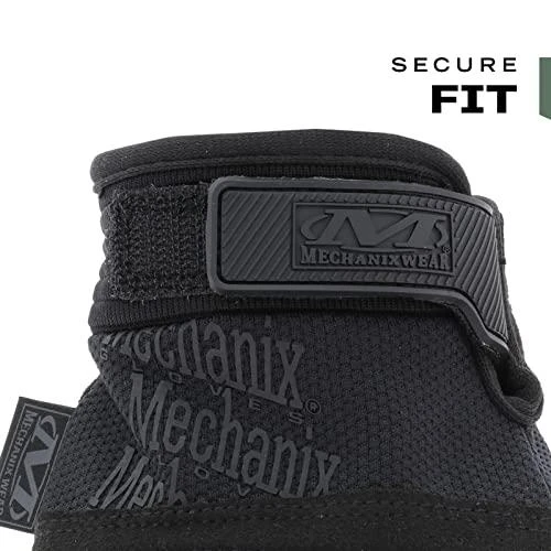 Mechanix Wear Pirštinės Mechanix M-Pact® 3 Covert juodos XL dydis. Velcro, TrekDry®, dirbtinė oda, delno, krumplių, Armortex®, pirštų apsauga, D30® apsauga nuo vibracijos