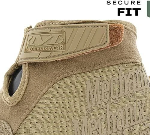 Mechanix Wear Pirštinės Mechanix SPECIALTY VENT, su skylutėmis ventiliacijai, Coyote M dydis. Velcro, dirbtinė 0.6mm oda.touchscreen technologija