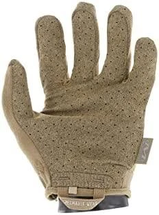 Mechanix Wear Pirštinės Mechanix SPECIALTY VENT, su skylutėmis ventiliacijai, Coyote L dydis. Velcro, dirbtinė 0.6mm oda.touchscreen technologija