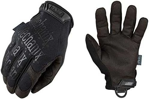 Mechanix Wear Pirštinės Mechanix The Original® Covert 55 juodos XXL dydis. Velcro, dirbtinė oda, TrekDry®