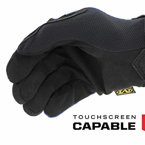 Mechanix Wear Pirštinės Mechanix The Original® mėlynos XL dydis. Velcro, dirbtinė oda, Treck Dry