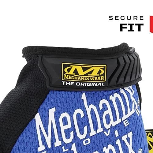 Mechanix Wear Pirštinės Mechanix The Original® mėlynos XL dydis. Velcro, dirbtinė oda, Treck Dry