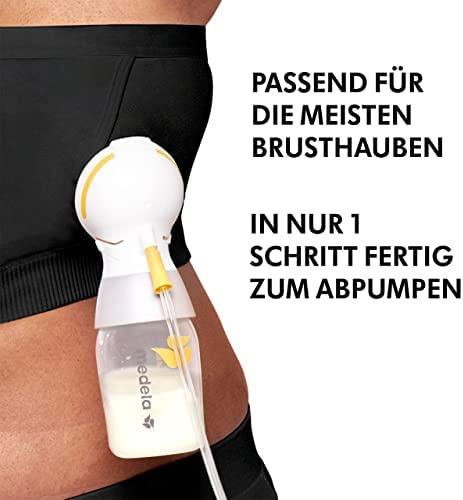 Medela Laisvų rankų liemenėlė pieno traukimui, Juodos spalvos, M
