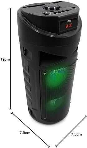 Nešiojama kolonėlė Media-Tech PARTYBOX KEG BT MT3165, 30W RMS, Bluetooth, Karaoke, USB, MicroSD, FM Radijas, AUX, su distanciniu pultu