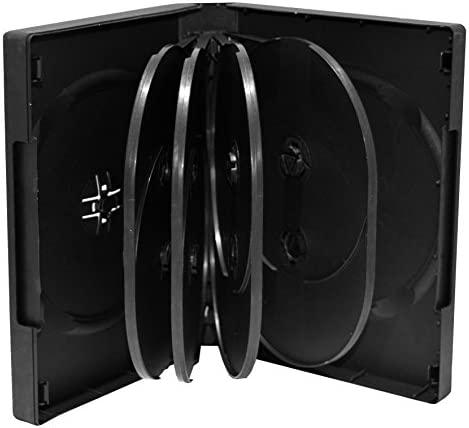 MediaRange MediaRange BOX35-10 CD dėklai DVD dėklas 10 Juodas diskų