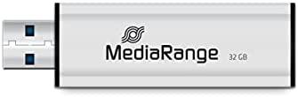 STICK 32GB USB 3.2 MEDIARANGE MR916 USB Typ-A - Dia - Juodas - Sidabrinė