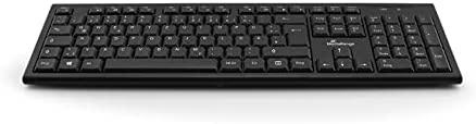 Klaviatūra MEDIARANGE MROS111 - Standard - RF belaidė - Membrane - QWERTZ - Juodas