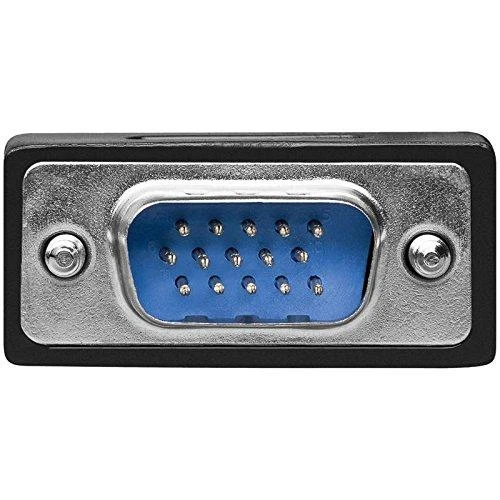 DVI į VGA adapteris, 15 kontaktų VGA vyriška jungtis