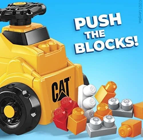 Mega Bloks paspiriama mašinėlė „CAT“