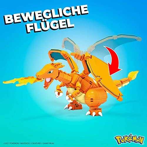 Mattel „Mega Construx Pokemon“ rinkinys „Charmander evoliucija“