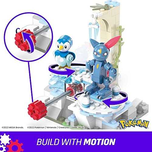 Mega Bloks „Mega Construx Pokemon“ rinkinys „Vėjuotas kaimas“