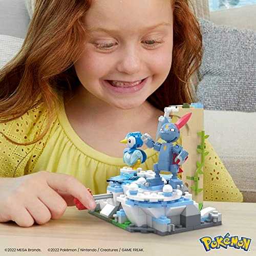 Mega Bloks „Mega Construx Pokemon“ rinkinys „Vėjuotas kaimas“