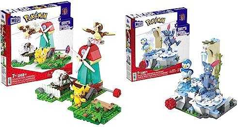 Mega Bloks „Mega Construx Pokemon“ rinkinys „Vėjuotas kaimas“