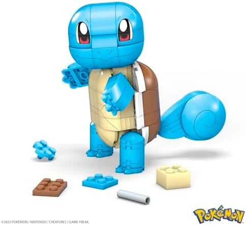 Mattel MEGA CONSTRUX POKEMON rinkinys – Squirtle (GYH00)